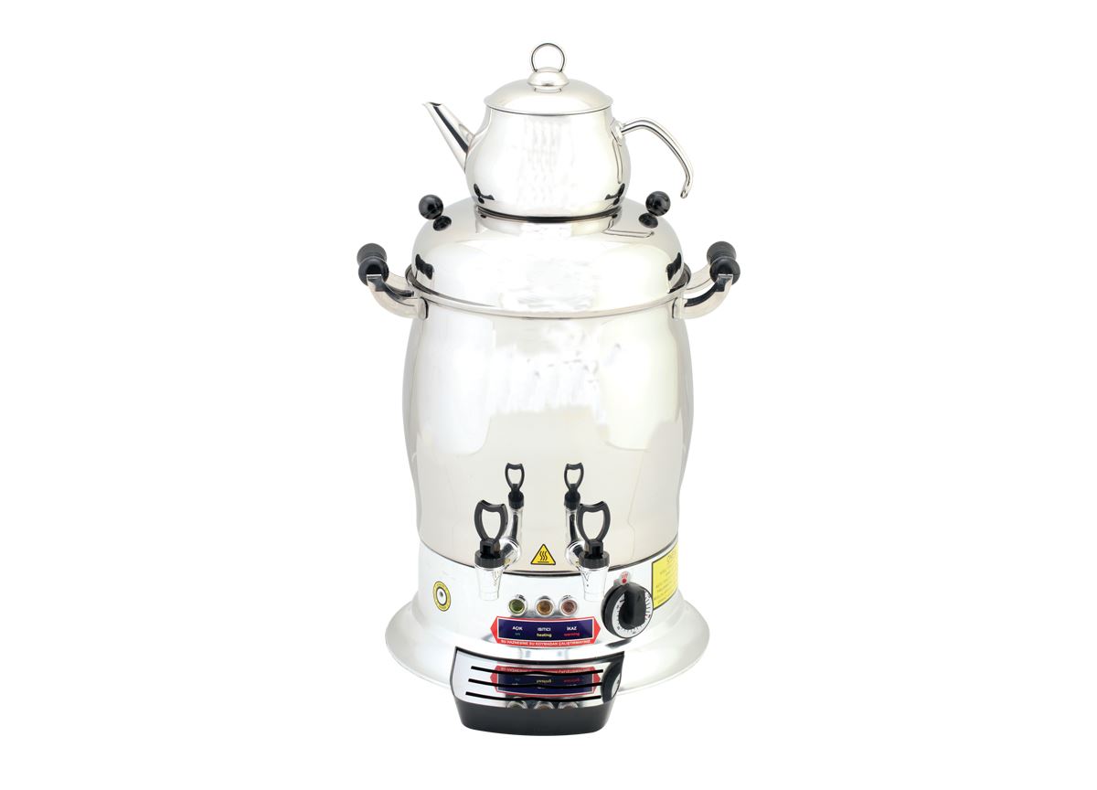 Tea Brewer with Double Tea Pot